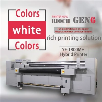 UV hibridni štampač Gen6 Head Art Painting and Signs Machine